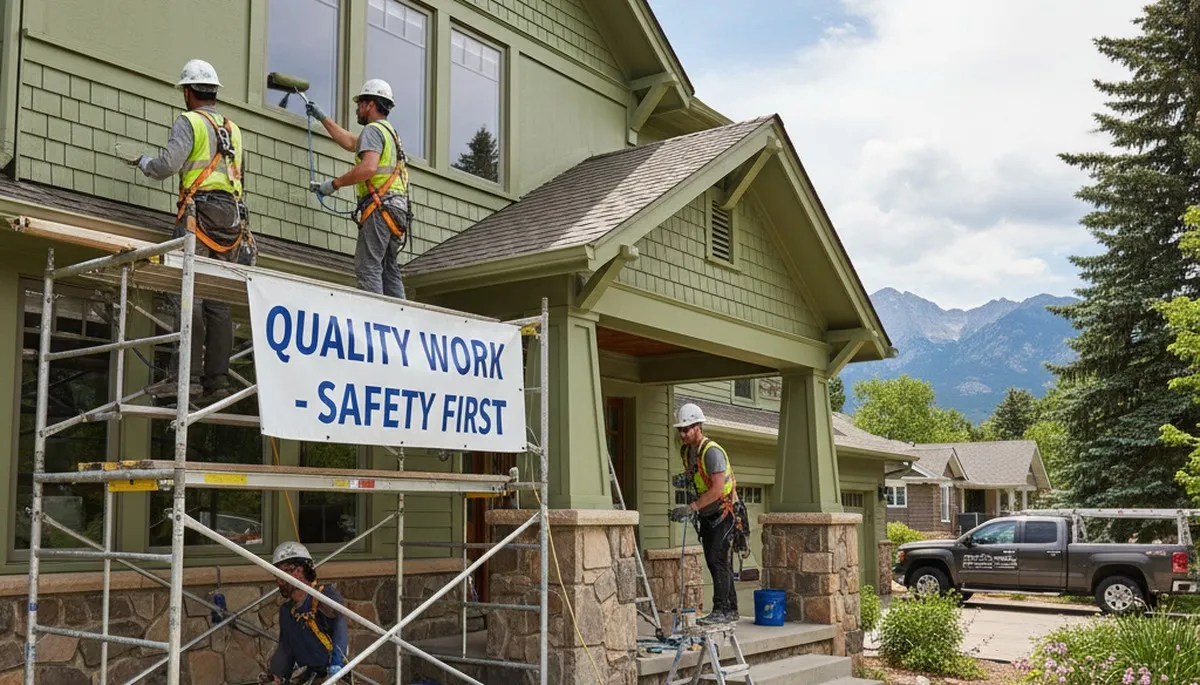 Aurora, CO painting contractor serving homes and businesses with professional interior and exterior painting