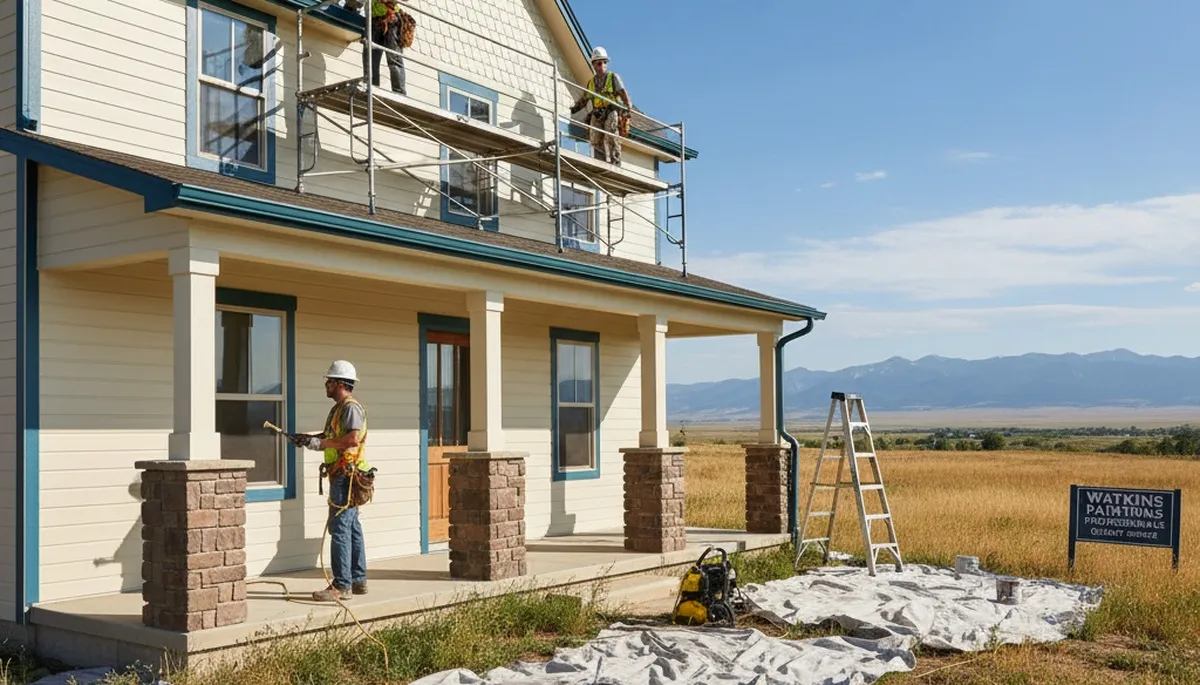 Aurora, CO painting contractors providing professional interior and exterior painting services