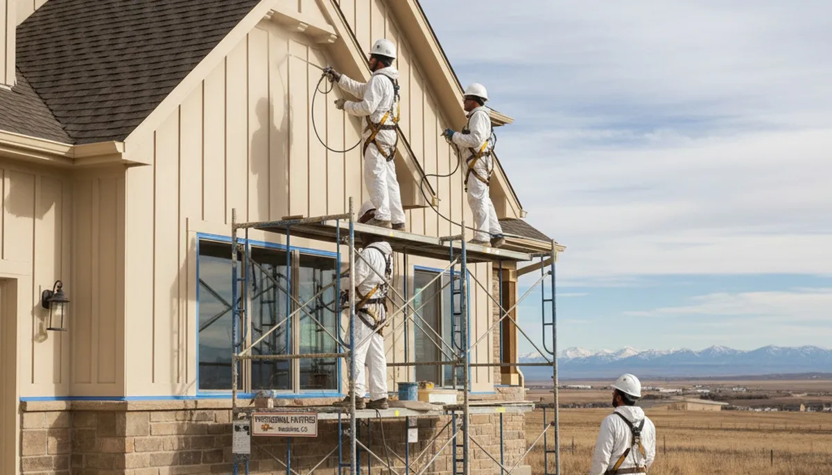 Aurora, CO painting contractors providing professional interior and exterior painting services